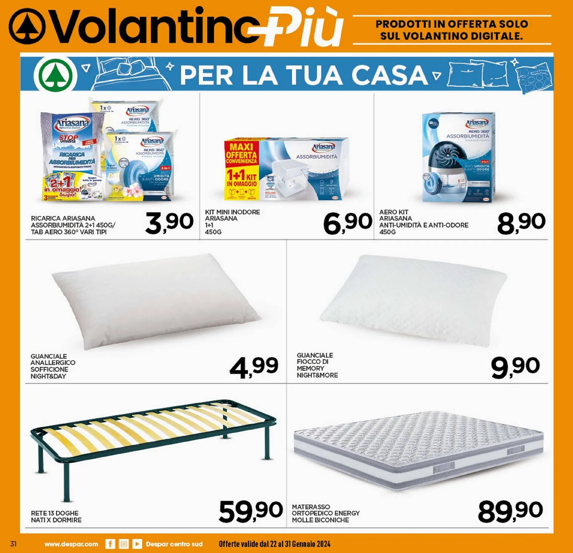 Volantino Iperspar da 22 gennaio a 31 gennaio di 2024 - Pagina del volantino 31