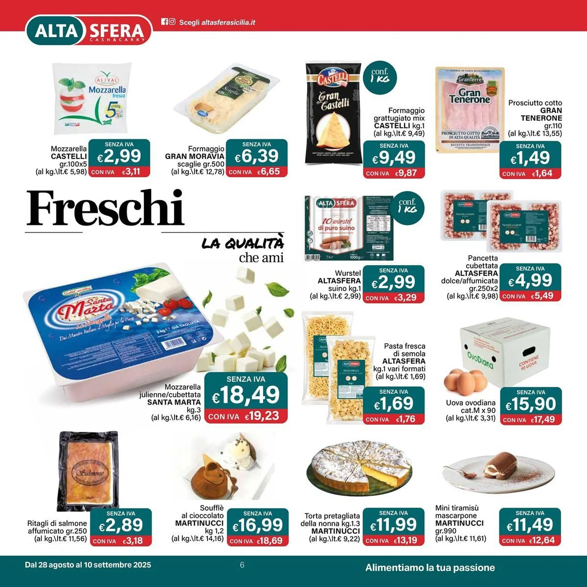 Volantino Altasfera da 28 agosto a 10 settembre di 2025 - Pagina del volantino 6