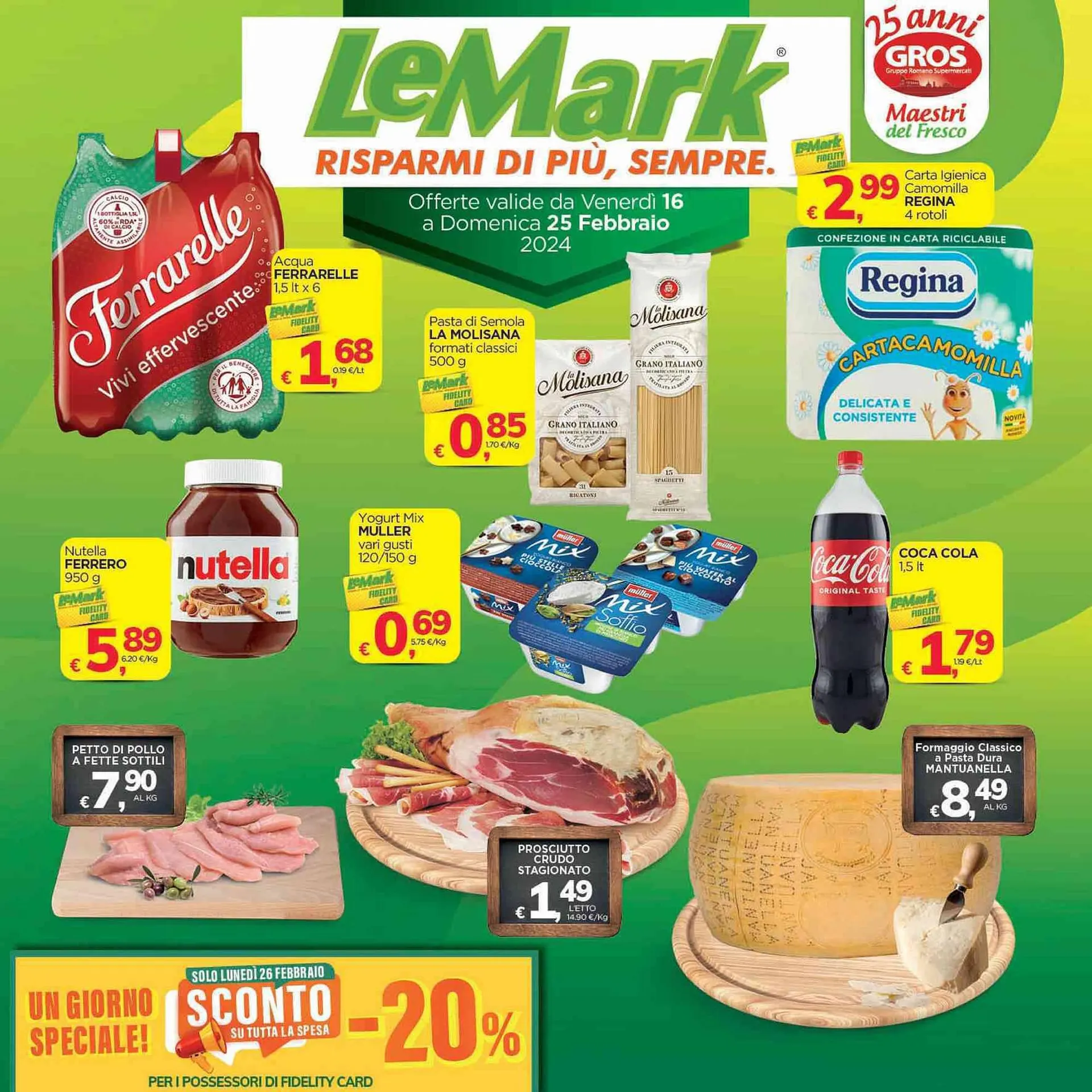 Volantino Le Mark da 19 febbraio a 25 febbraio di 2024 - Pagina del volantino