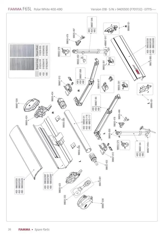 Spare parts catalogo 2025 da 14 gennaio a 31 dicembre di 2025 - Pagina del volantino 26