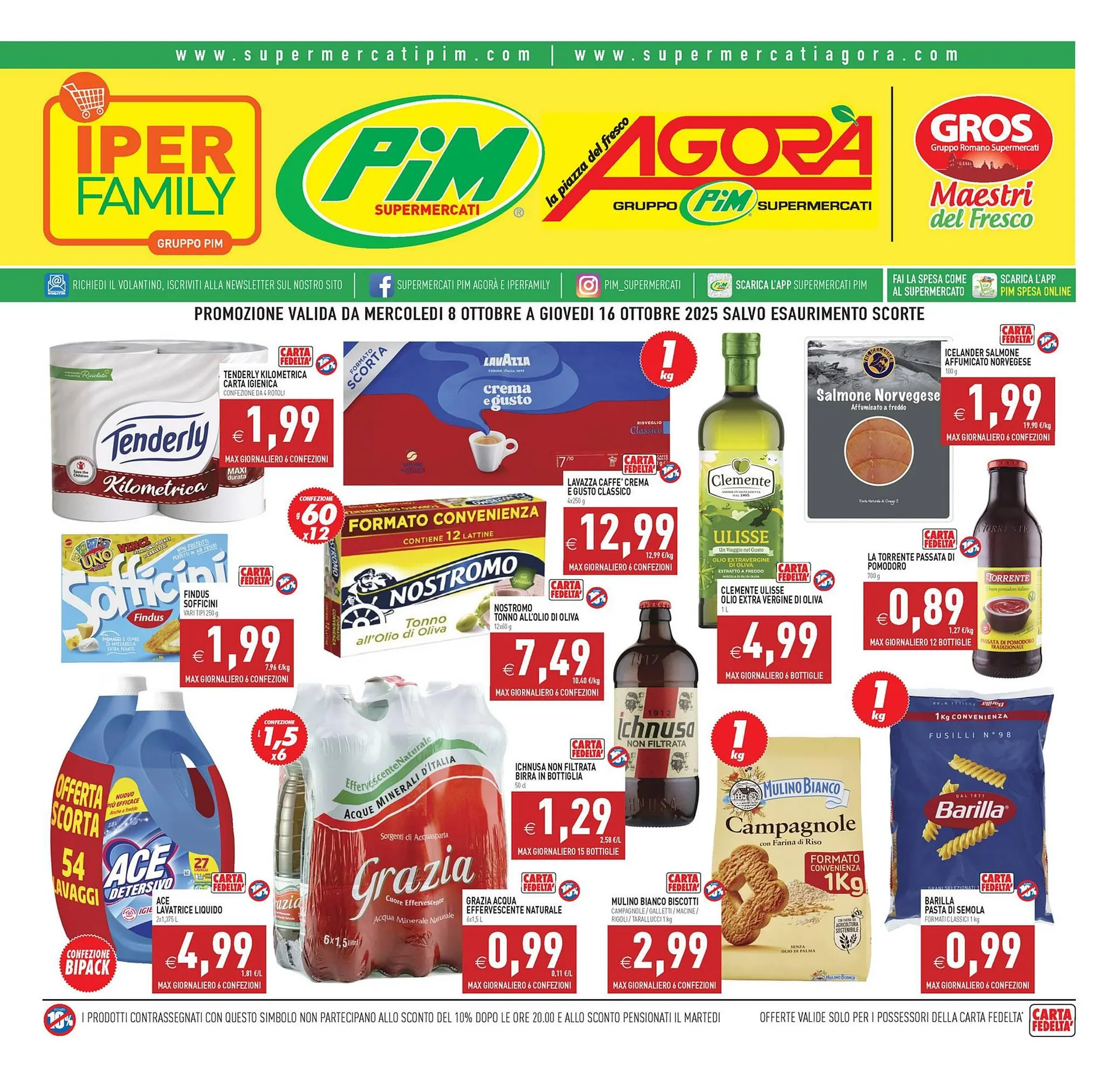 Volantino Iperfamily da 8 ottobre a 16 ottobre di 2025 - Pagina del volantino 1