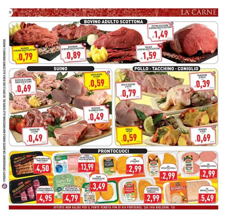 Volantino Pim Supermercati da 31 luglio a 8 agosto di 2024 - Pagina del volantino 13