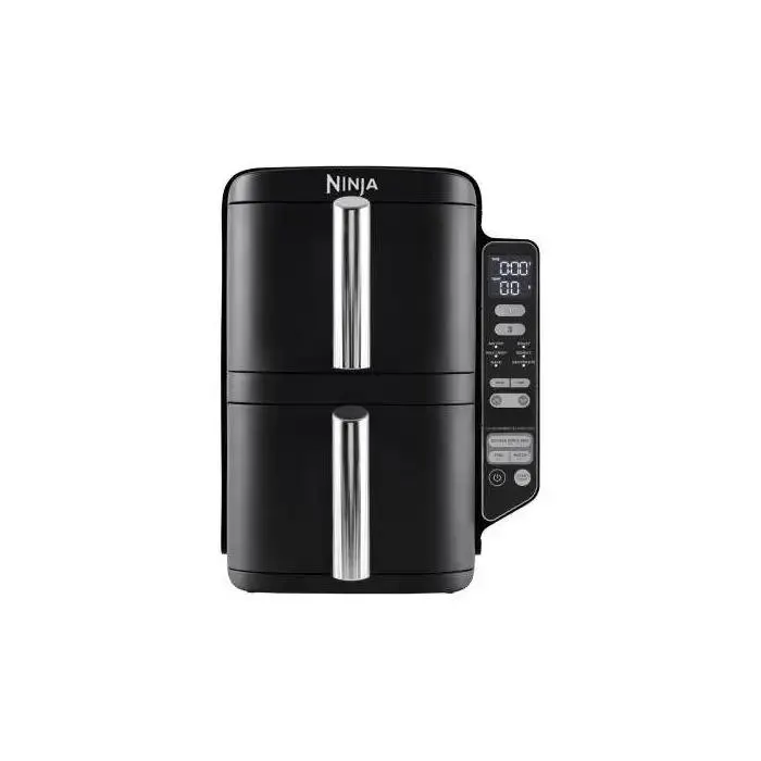 Ninja sl300eu friggitrice doppia 7,6 l indipendente 2470 w friggitrice a basso contenuto di grassi nero