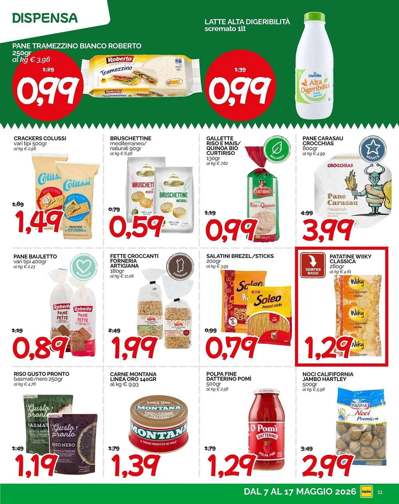 Volantino Hardis da 7 maggio a 17 maggio di 2026 - Pagina del volantino 11