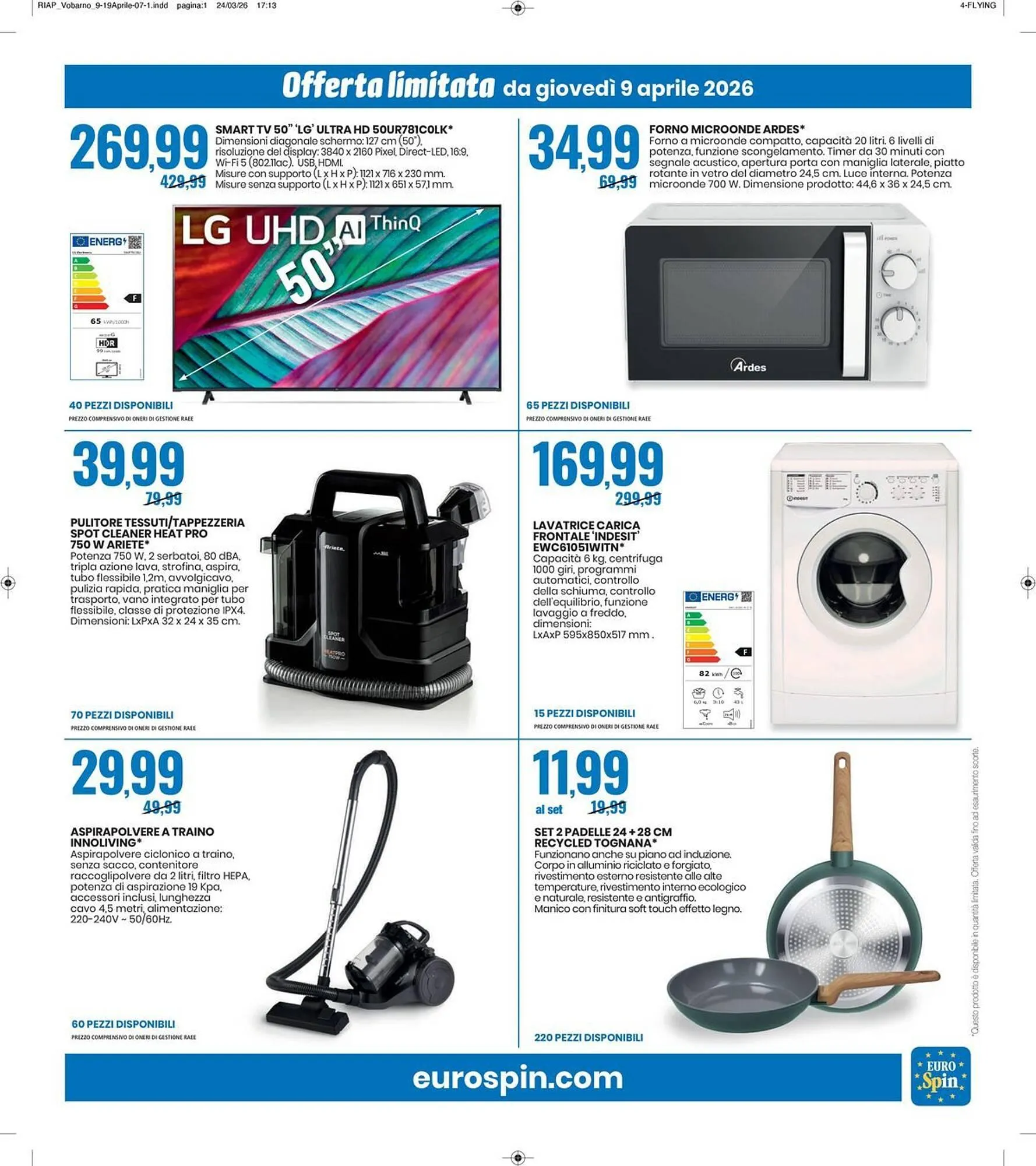 Volantino Eurospin da 9 aprile a 19 aprile di 2026 - Pagina del volantino 7