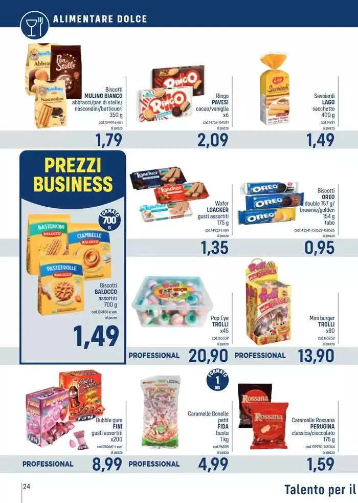 Catalogo Talento da 31 marzo a 20 aprile di 2025 - Pagina del volantino 24