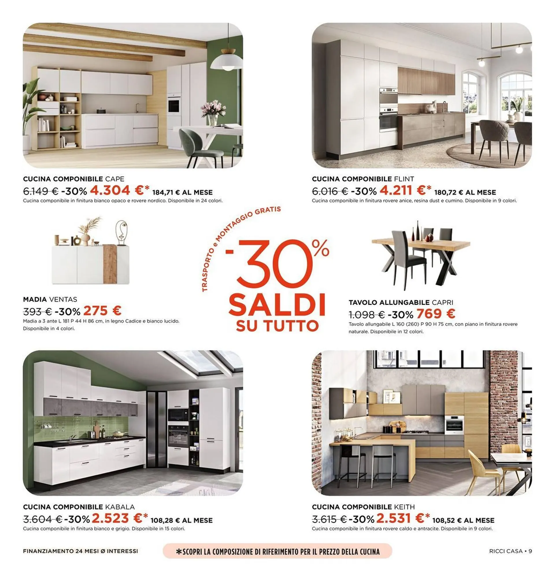 Volantino Ricci Casa da 3 gennaio a 25 gennaio di 2026 - Pagina del volantino 9