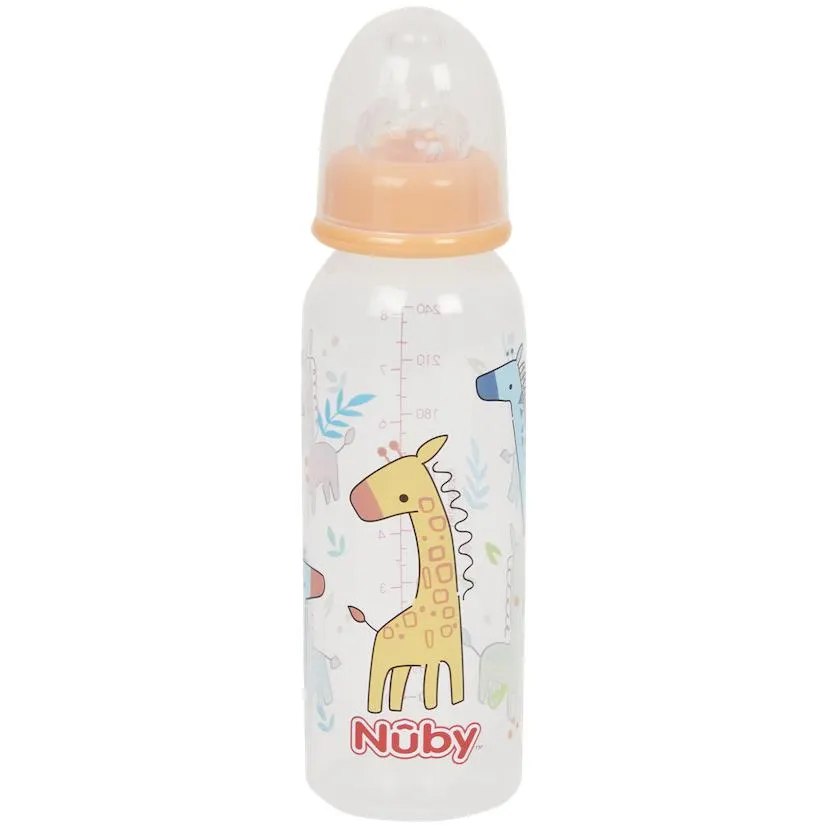 Biberon con collo standard Nûby