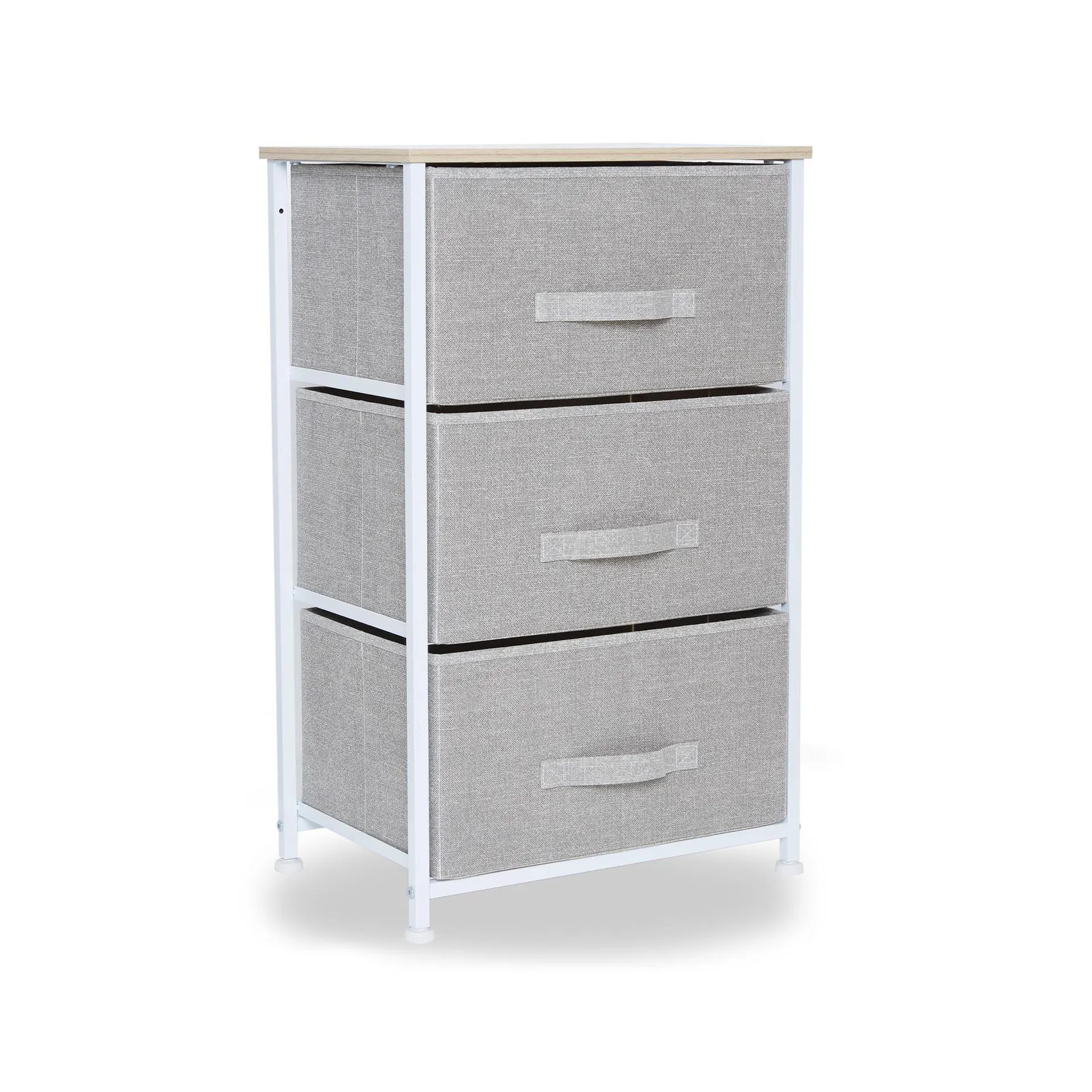 Cassettiera salvaspazio a 3 cassetti