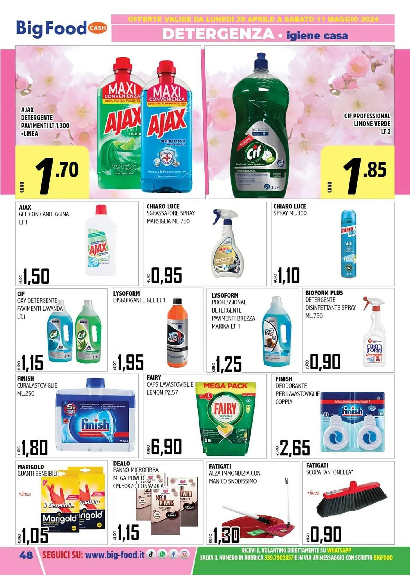 Volantino Big Food da 29 aprile a 11 maggio di 2024 - Pagina del volantino 48