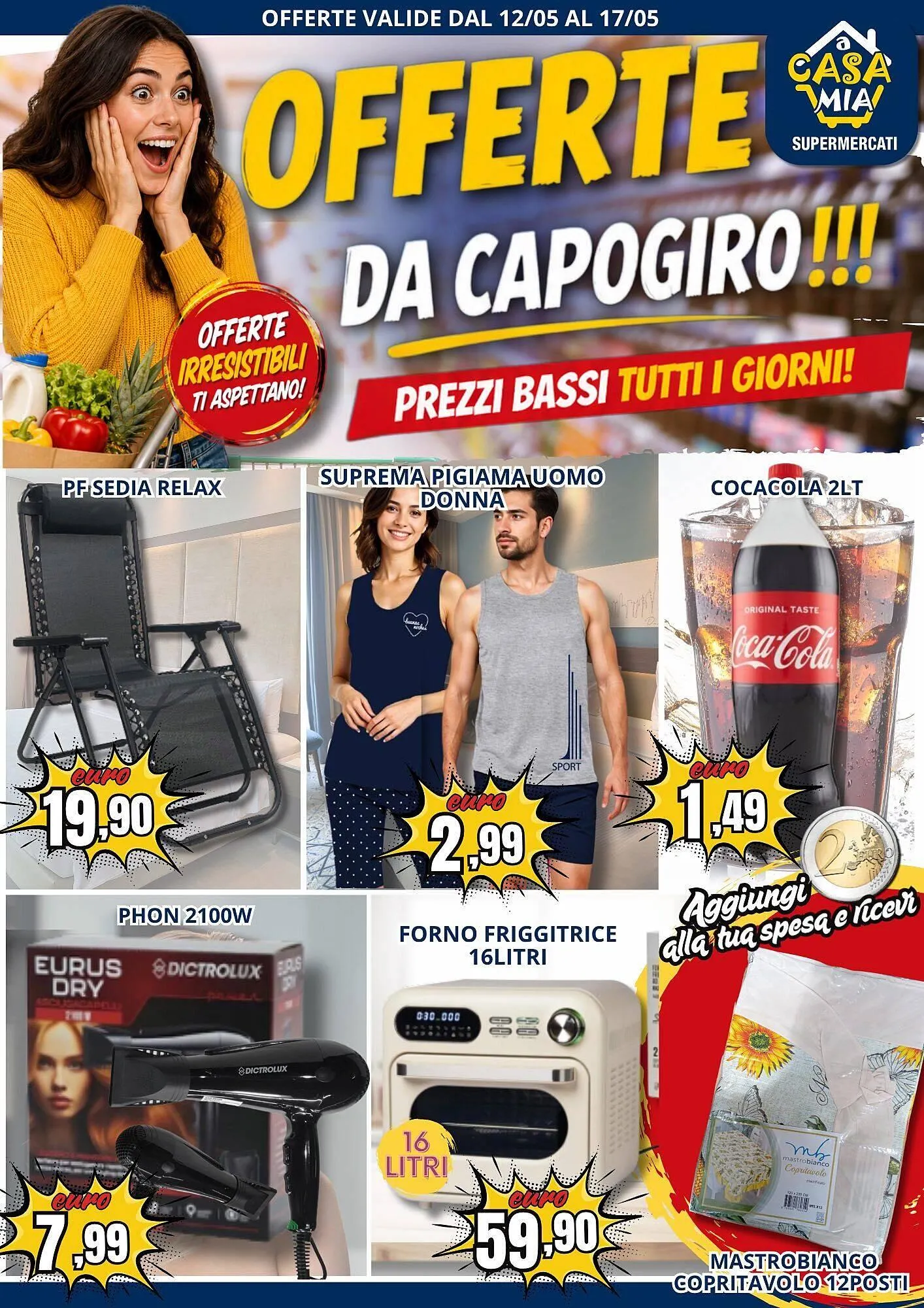 Volantino A Casa Mia da 12 maggio a 17 maggio di 2026 - Pagina del volantino 1