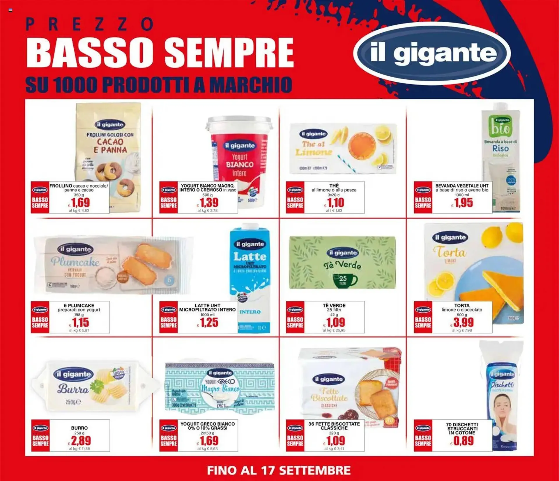 Volantino Il Gigante da 24 luglio a 17 settembre di 2025 - Pagina del volantino 7