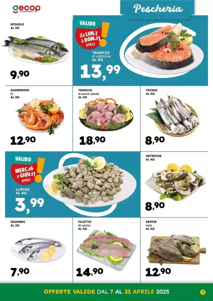 Buona Pasqua da 7 aprile a 21 aprile di 2025 - Pagina del volantino 7