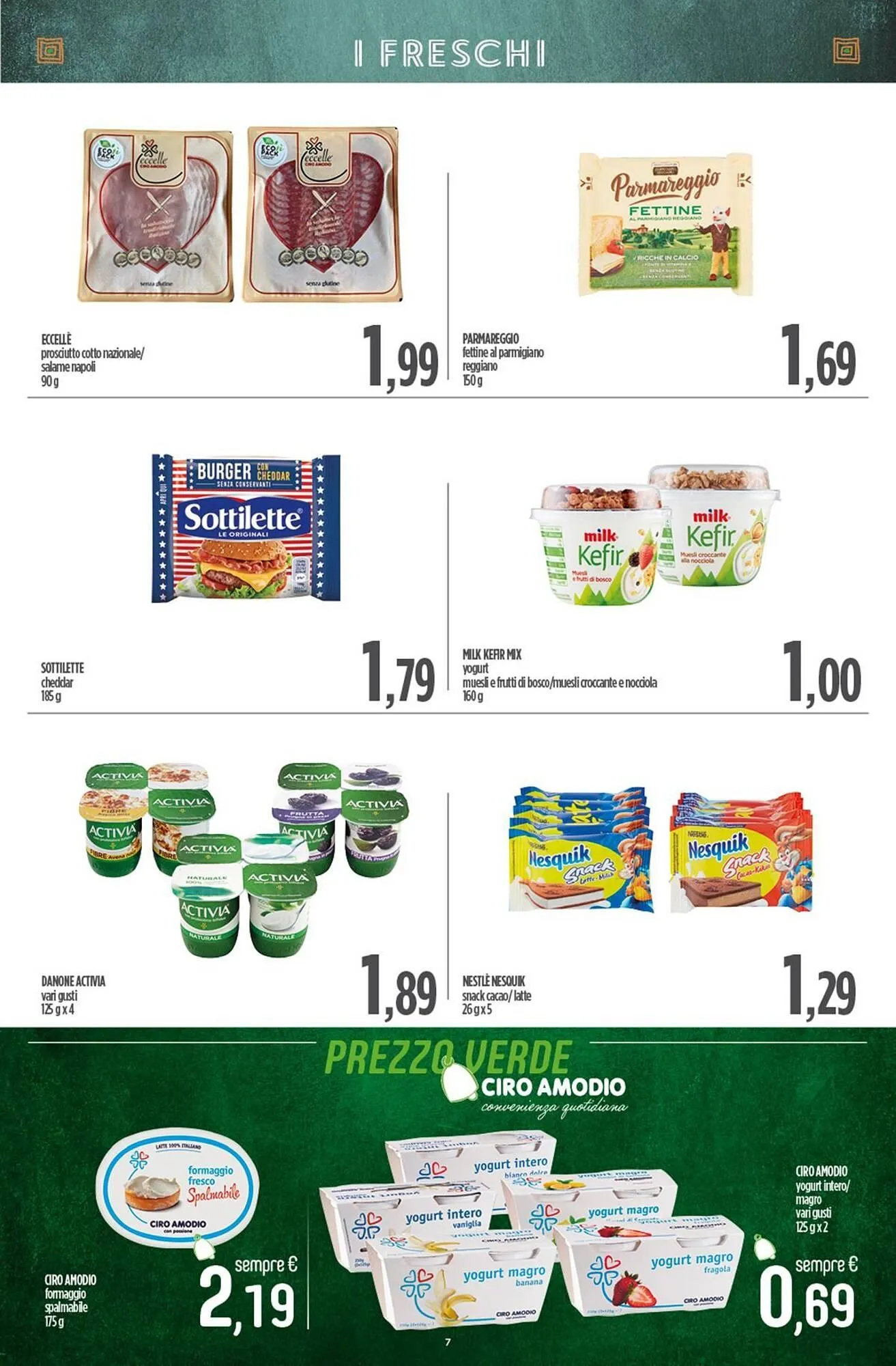 Volantino Ciro Amodio da 27 giugno a 7 luglio di 2025 - Pagina del volantino 7