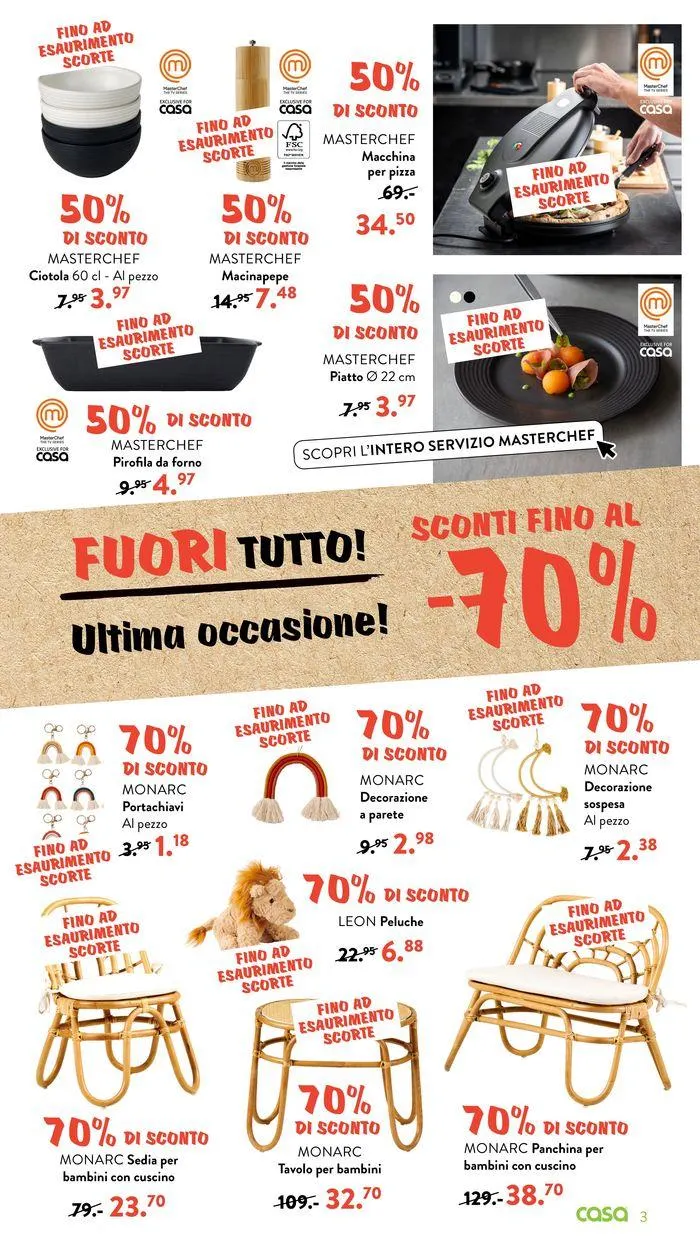 Sconti fino al 70% da 15 luglio a 28 luglio di 2024 - Pagina del volantino 3