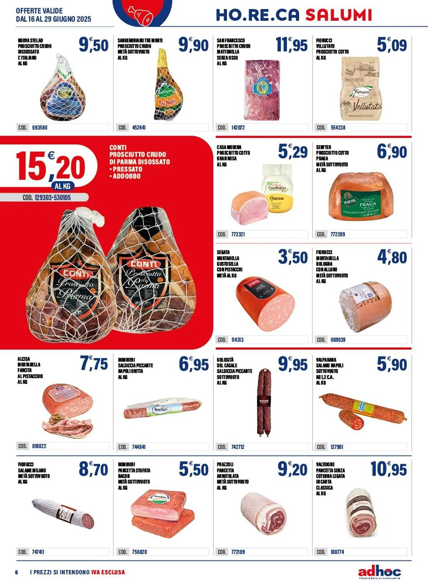 Volantino Adhoc da 16 giugno a 29 giugno di 2025 - Pagina del volantino 6