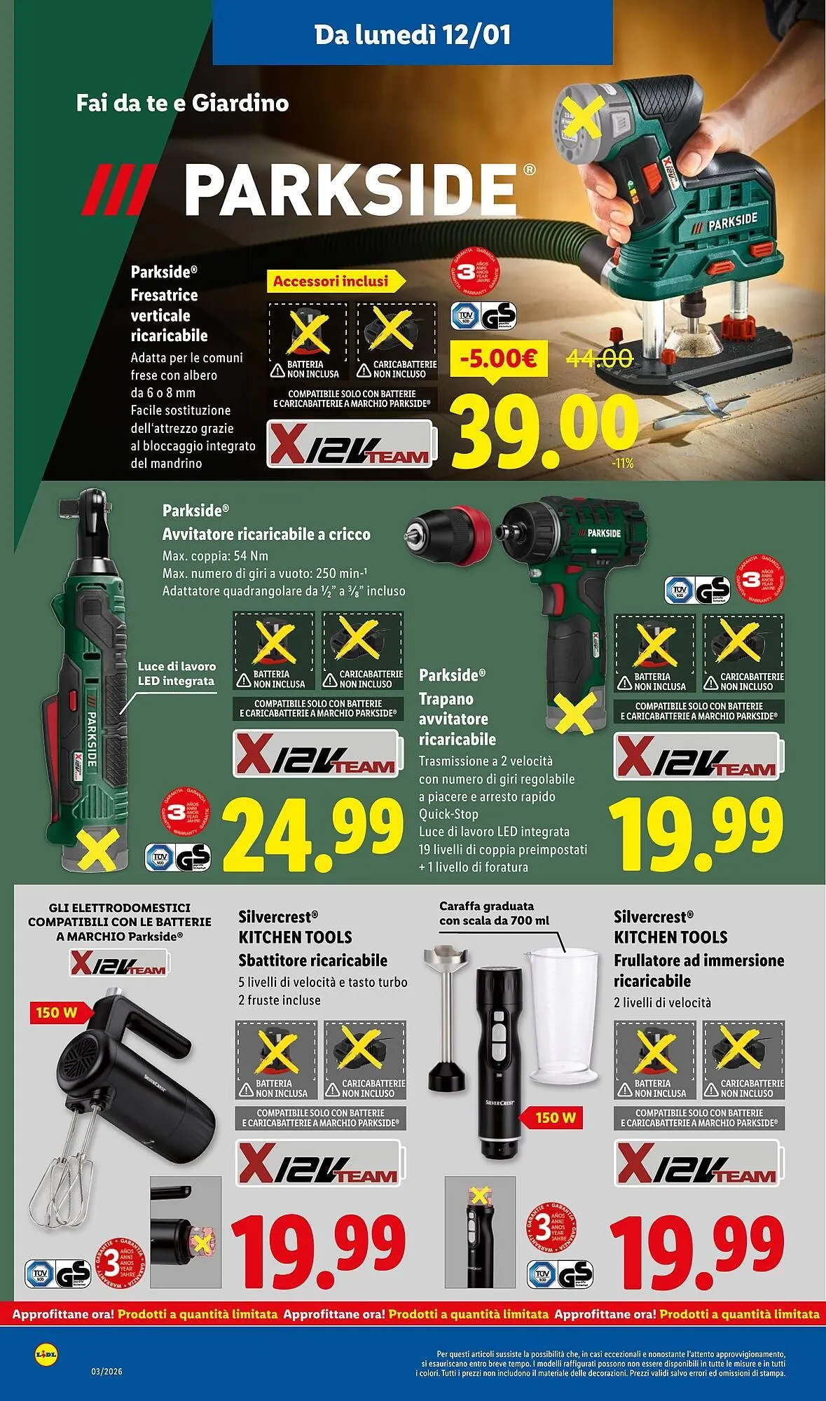 Volantino Lidl da 12 gennaio a 18 gennaio di 2026 - Pagina del volantino 34