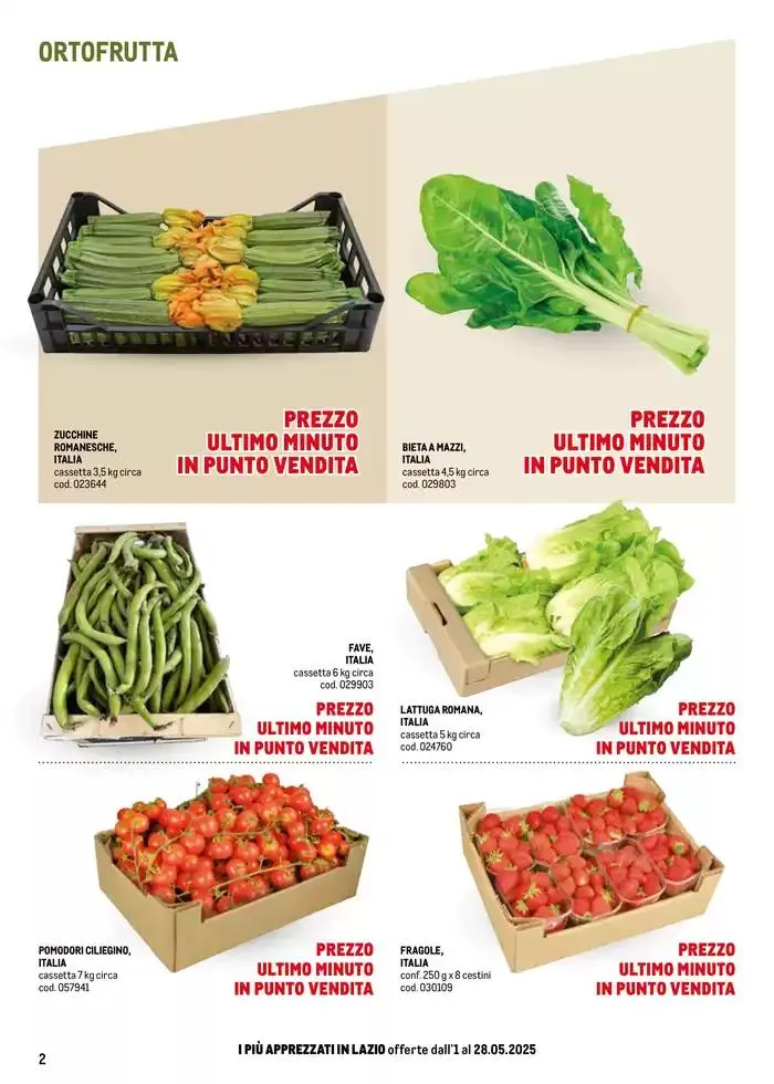 Sapori d'Italia -Lazio da 2 maggio a 28 maggio di 2025 - Pagina del volantino 2