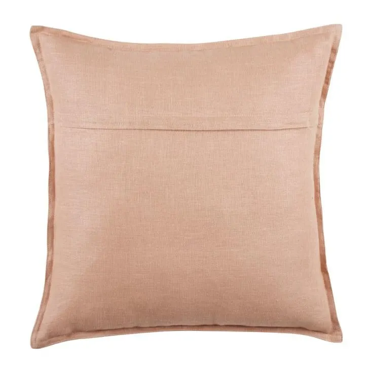 Cuscino in lino lavato rosa antico 45x45 cm, OEKO-TEX®