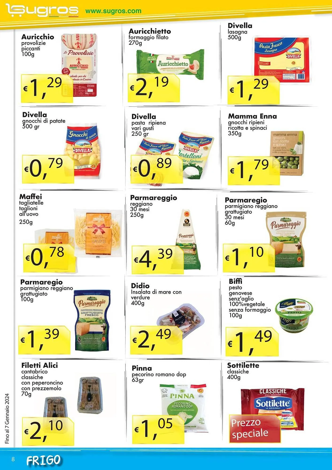 Volantino Sugros da 3 gennaio a 7 gennaio di 2024 - Pagina del volantino 8