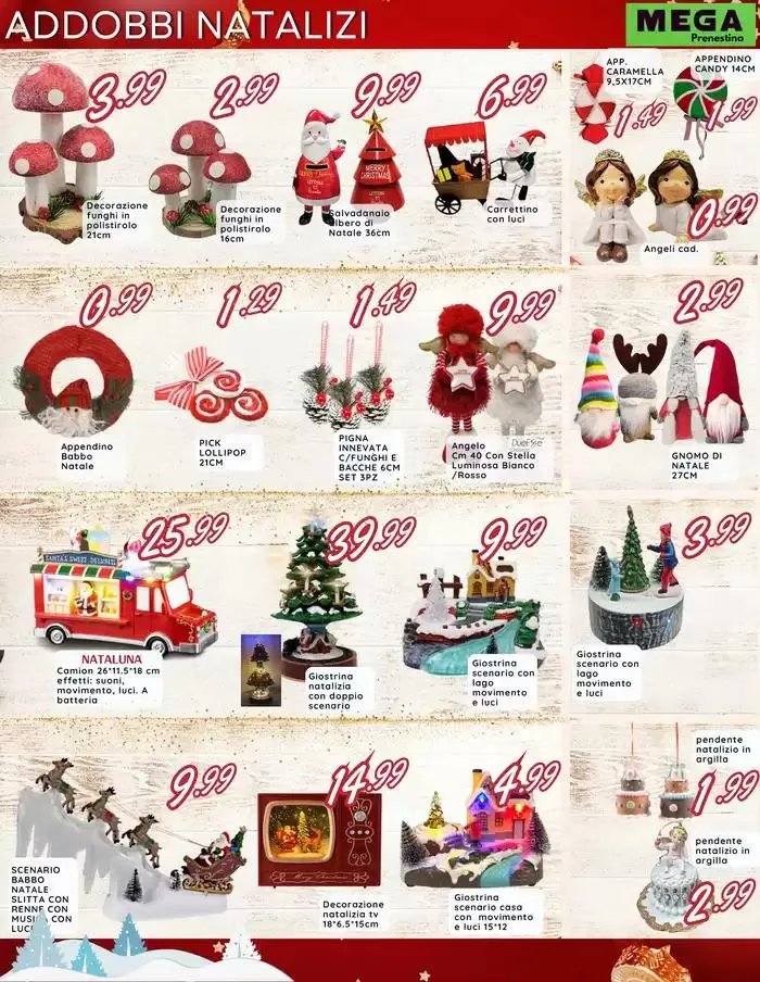 Mega Prenestina - Speciale Natale da 15 novembre a 6 dicembre di 2024 - Pagina del volantino 5