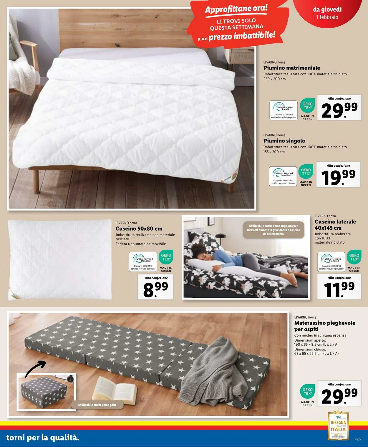 Lidl Volantino attuale da 29 gennaio a 4 febbraio di 2024 - Pagina del volantino 25