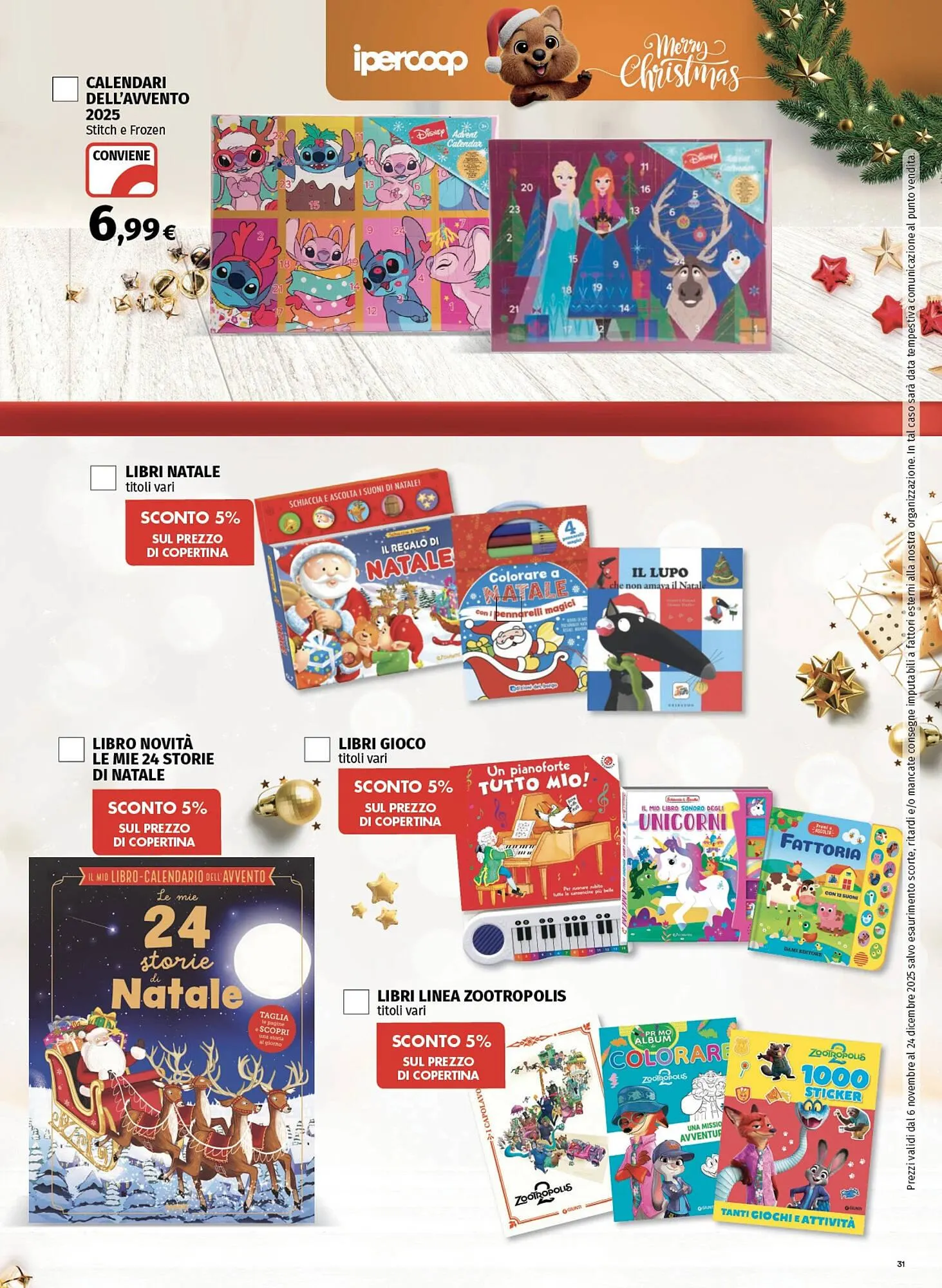 Volantino Ipercoop da 6 novembre a 24 dicembre di 2025 - Pagina del volantino 31
