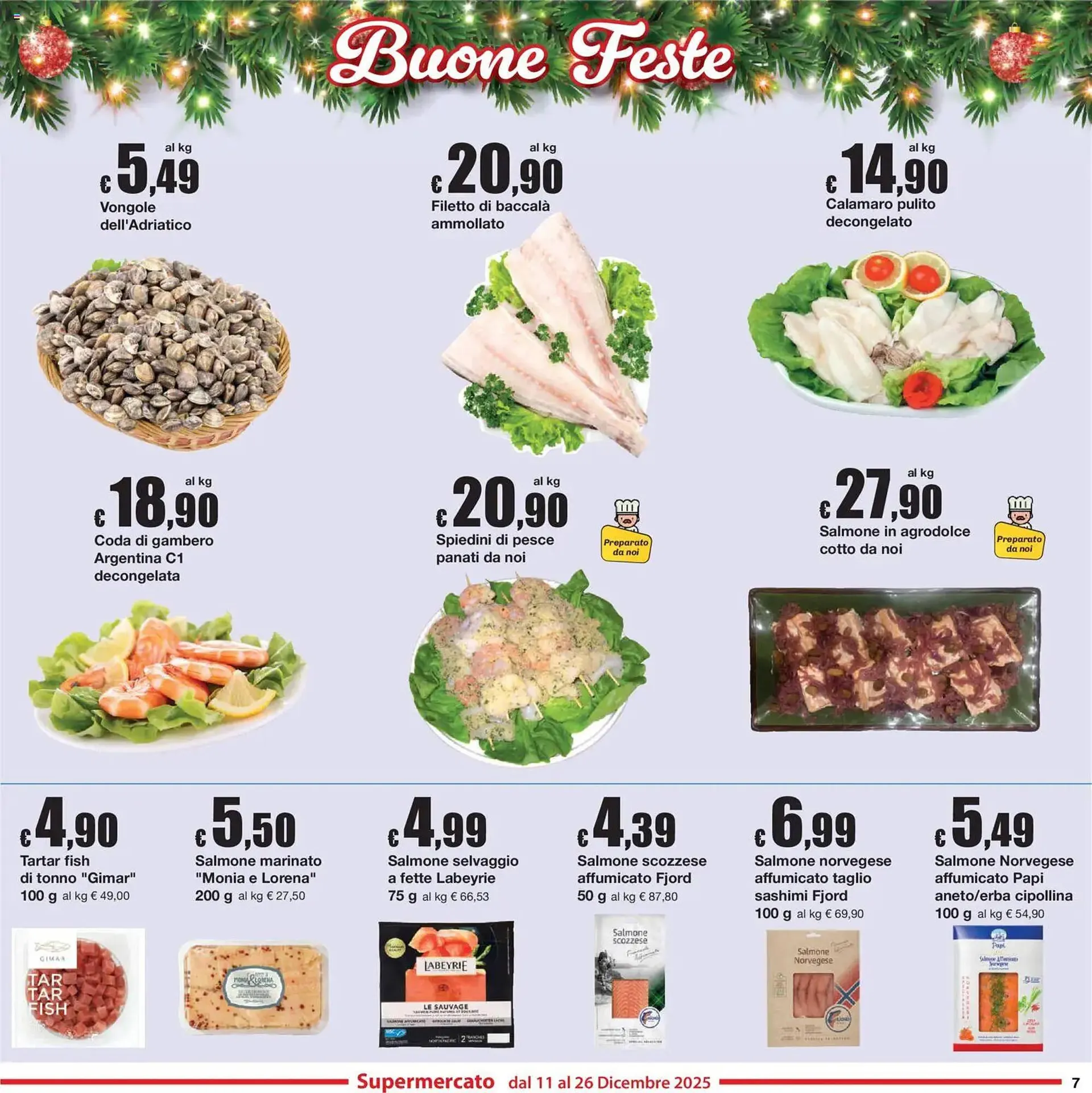 Volantino Sì con te da 11 dicembre a 26 dicembre di 2025 - Pagina del volantino 7