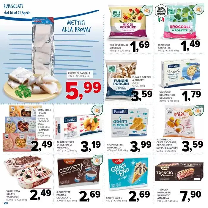 Buona Pasqua da 10 aprile a 21 aprile di 2025 - Pagina del volantino 20