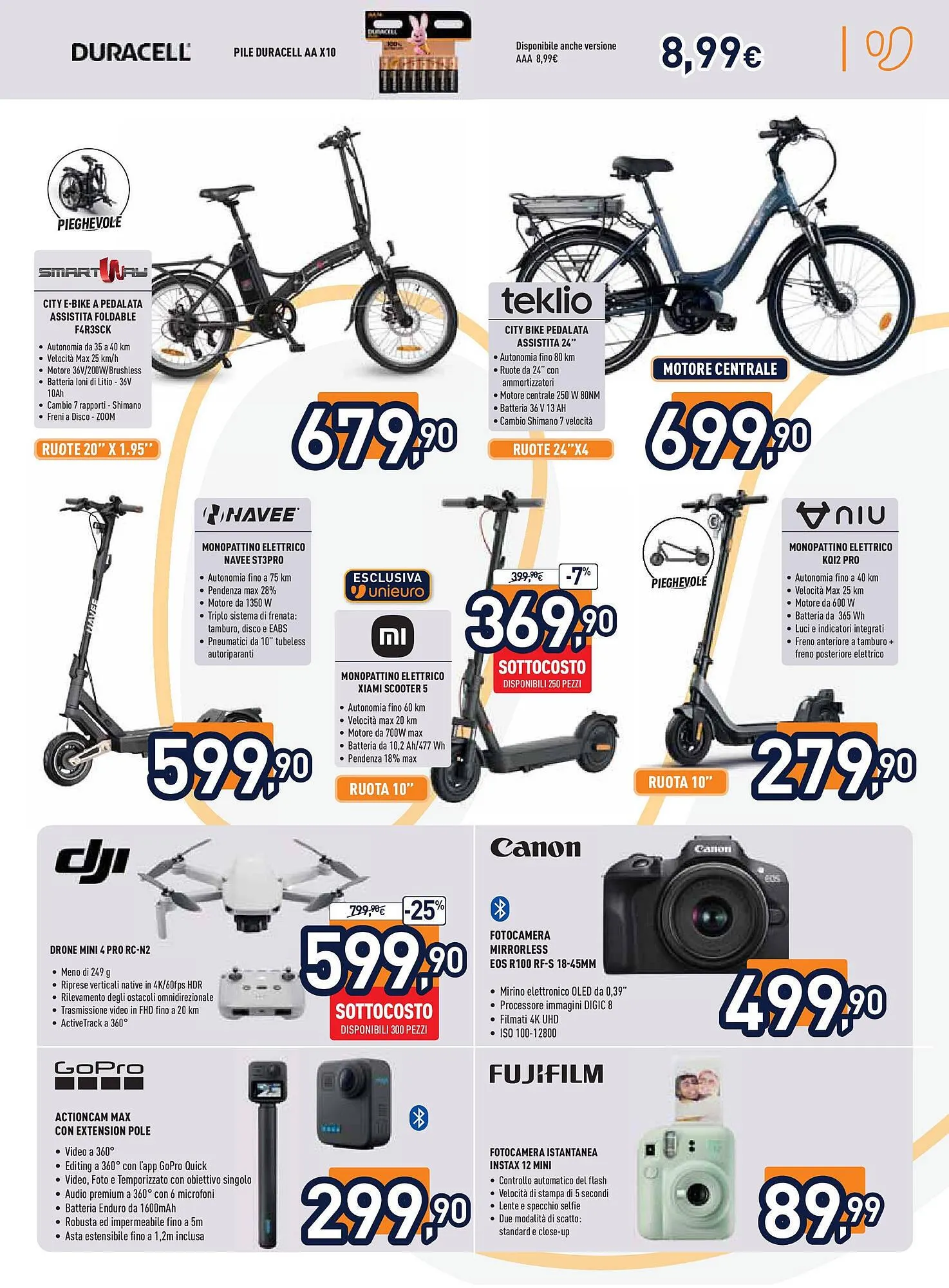 Volantino Unieuro da 17 luglio a 27 luglio di 2025 - Pagina del volantino 25