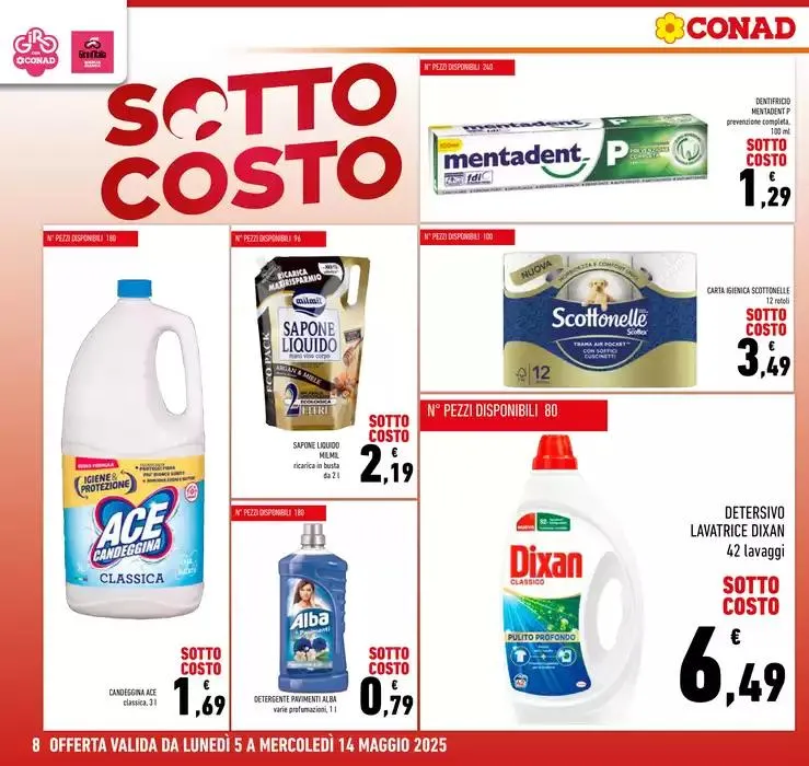 Conad apre a Lizzano! da 5 maggio a 14 maggio di 2025 - Pagina del volantino 8