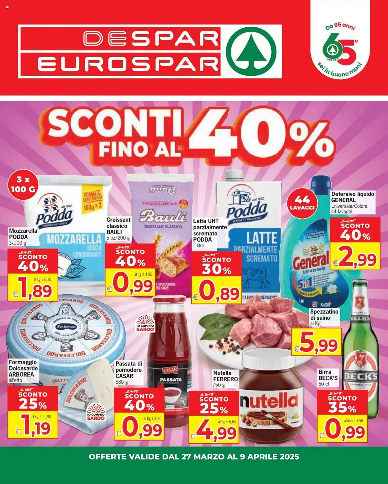 Volantino Despar da 27 marzo a 9 aprile di 2025 - Pagina del volantino 1