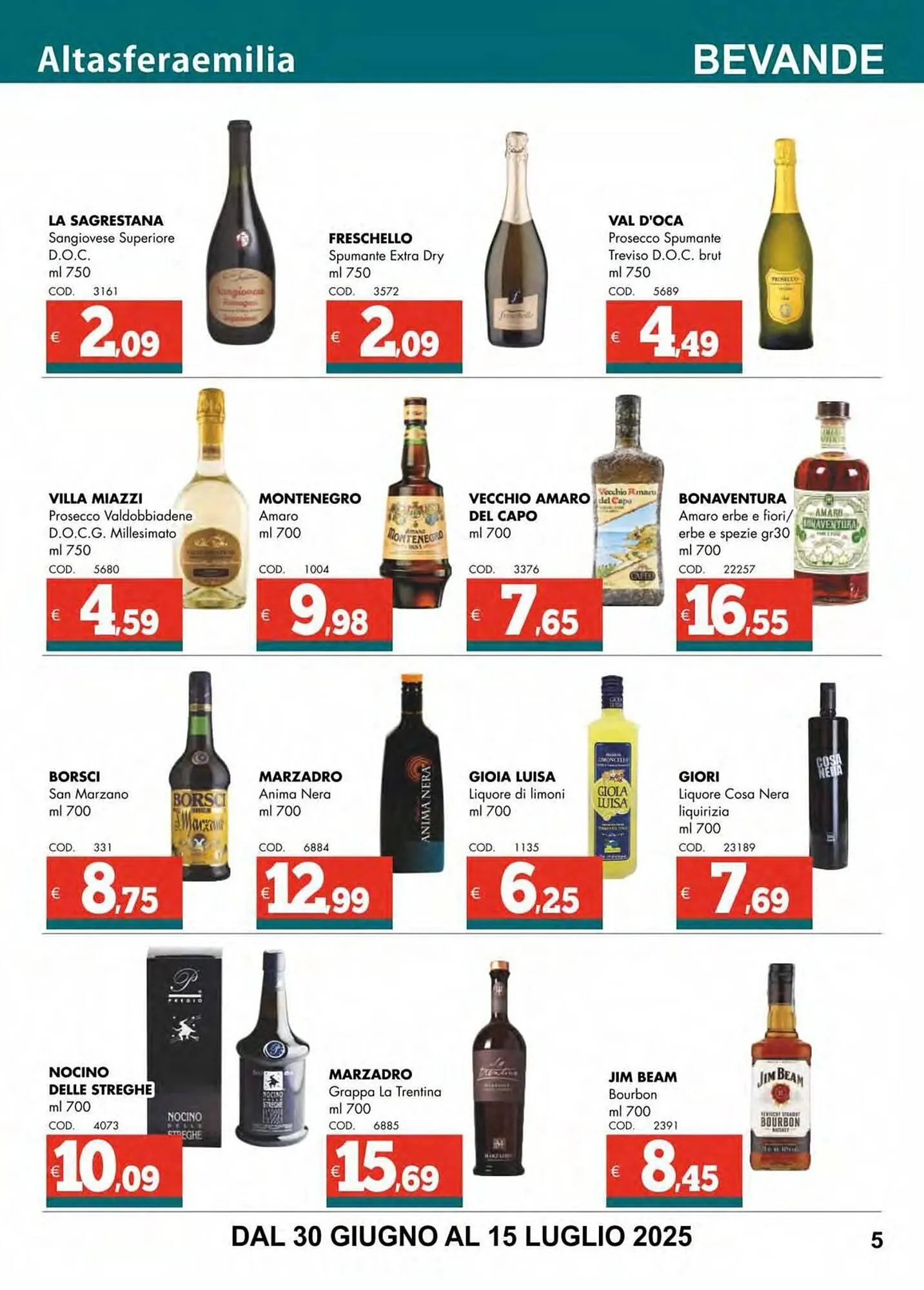 Volantino Altasfera da 30 giugno a 12 luglio di 2025 - Pagina del volantino 5