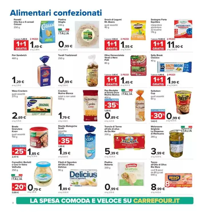 1+1 gratis da 3 gennaio a 15 gennaio di 2025 - Pagina del volantino 8