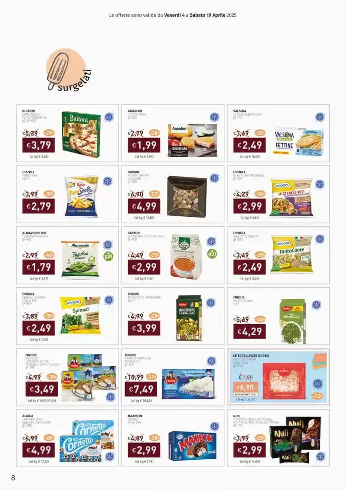 Per Pasqua solo eccellenze! da 4 aprile a 19 aprile di 2025 - Pagina del volantino 8