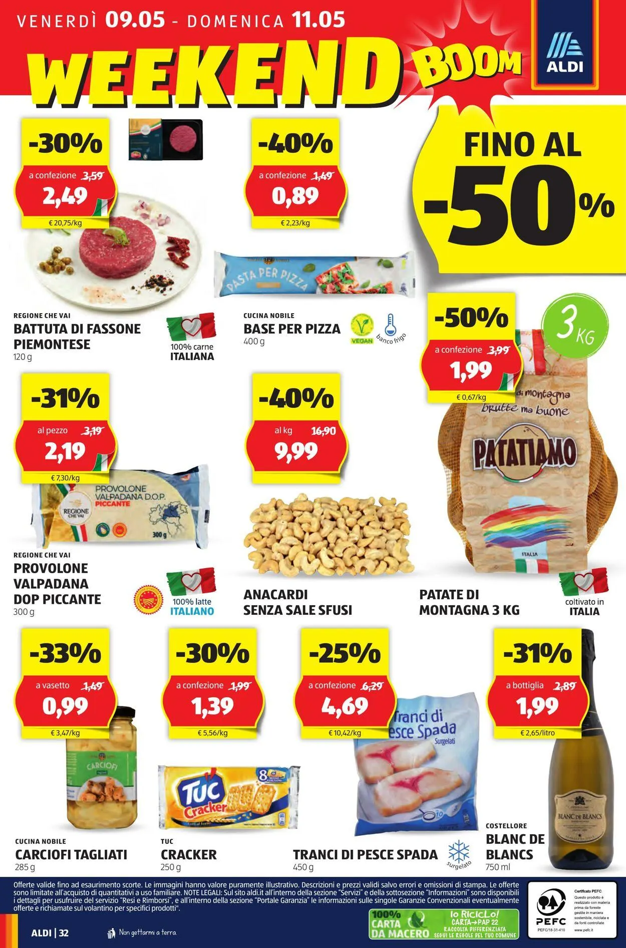 Aldi Volantino attuale da 5 maggio a 11 maggio di 2025 - Pagina del volantino 32