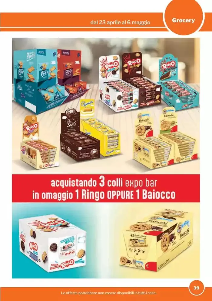 Volantino Food&Beverage da 23 aprile a 6 maggio di 2025 - Pagina del volantino 39