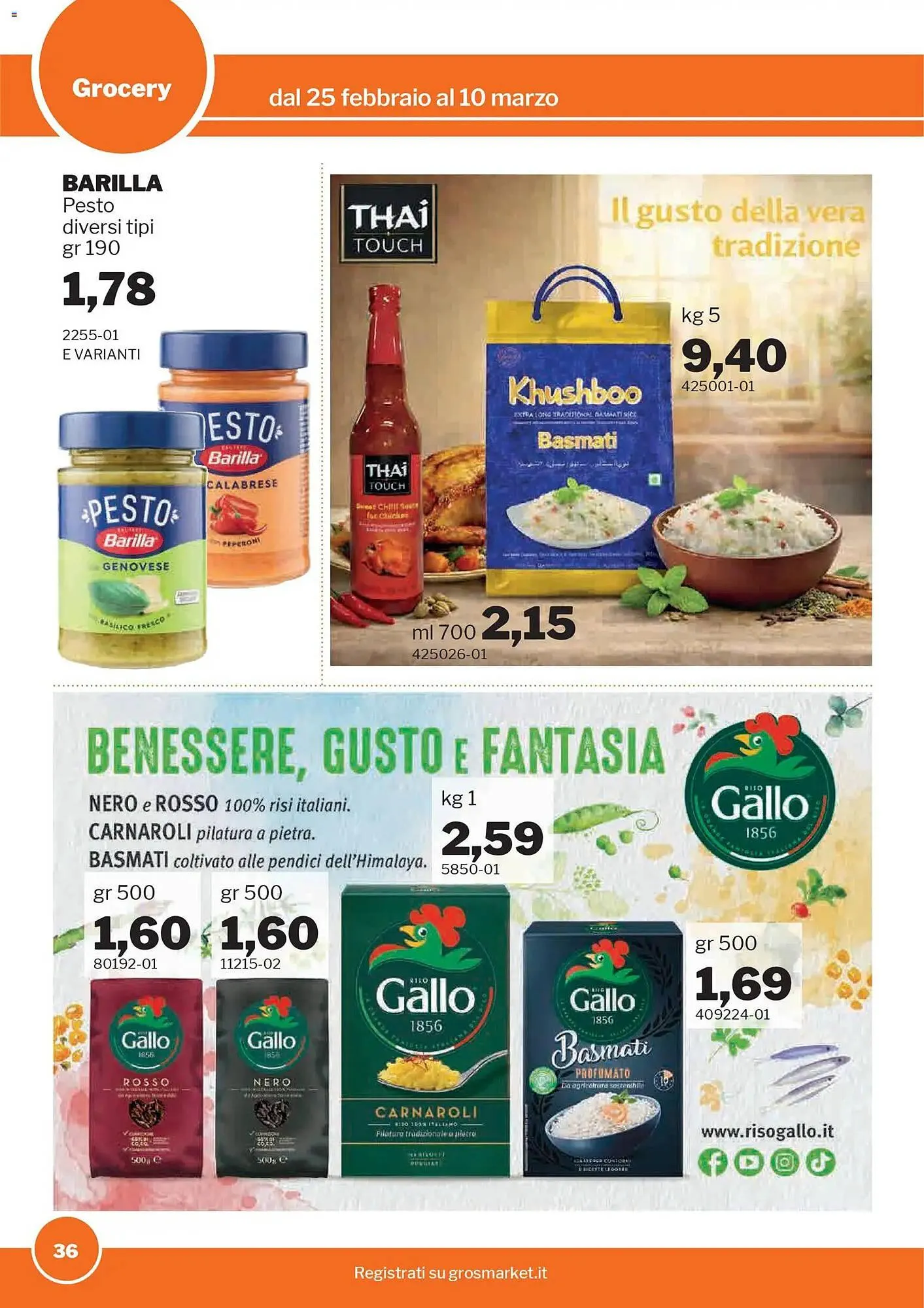 Volantino GrosMarket da 25 febbraio a 10 marzo di 2026 - Pagina del volantino 35