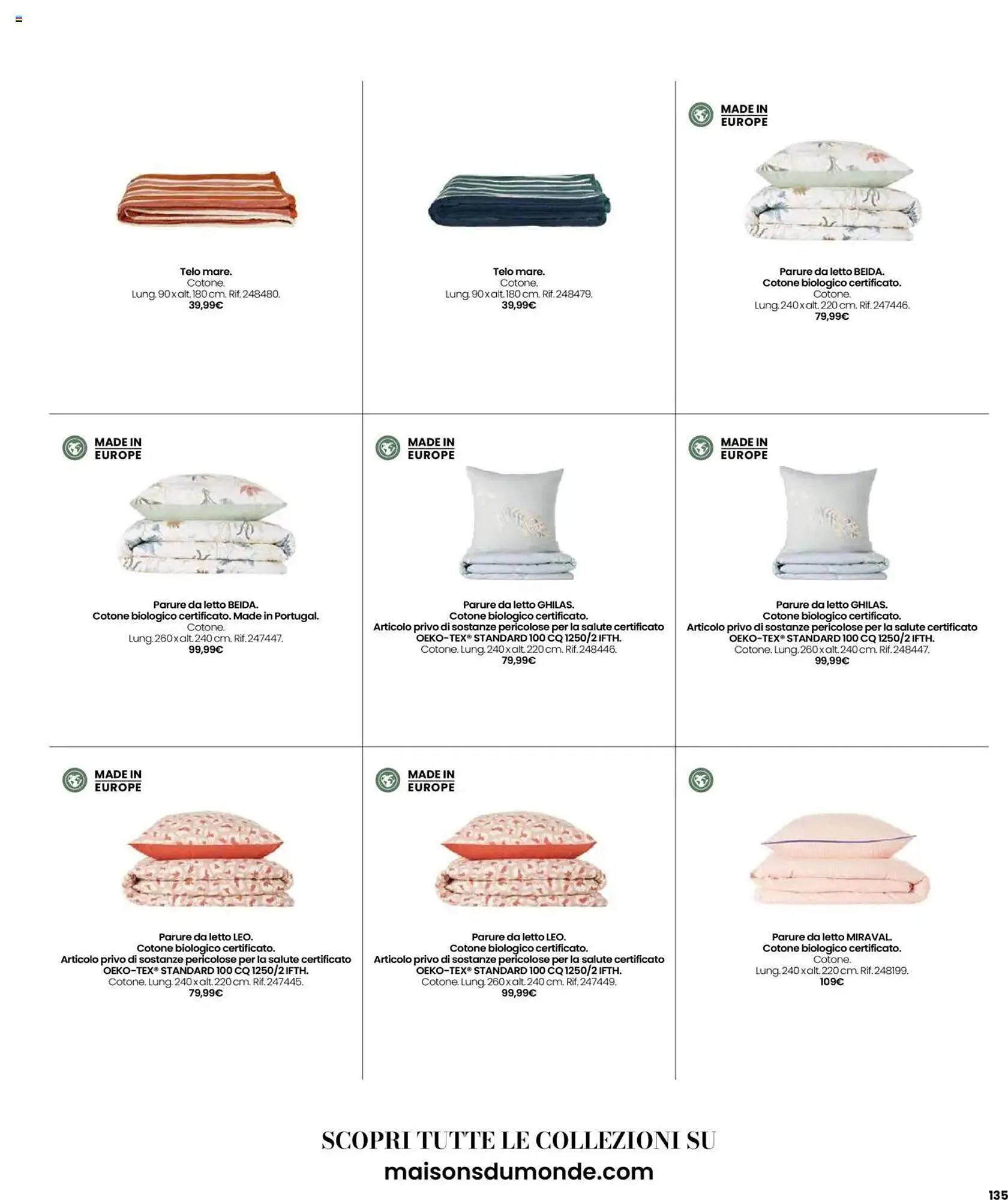 Volantino Maisons du Monde da 17 marzo a 30 settembre di 2025 - Pagina del volantino 137