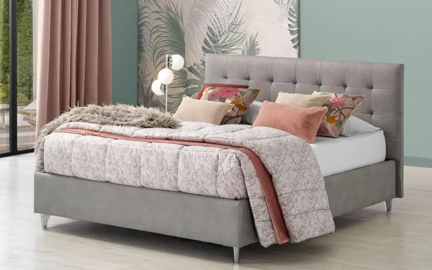 Letto matrimoniale con contenitore