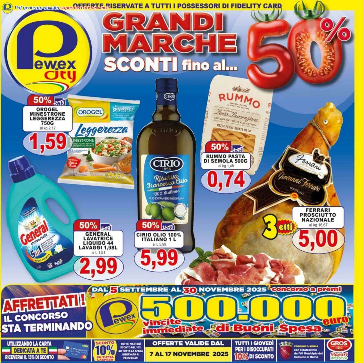 Pewex Volantino attuale da 11 novembre a 25 novembre di 2025 - Pagina del volantino 1