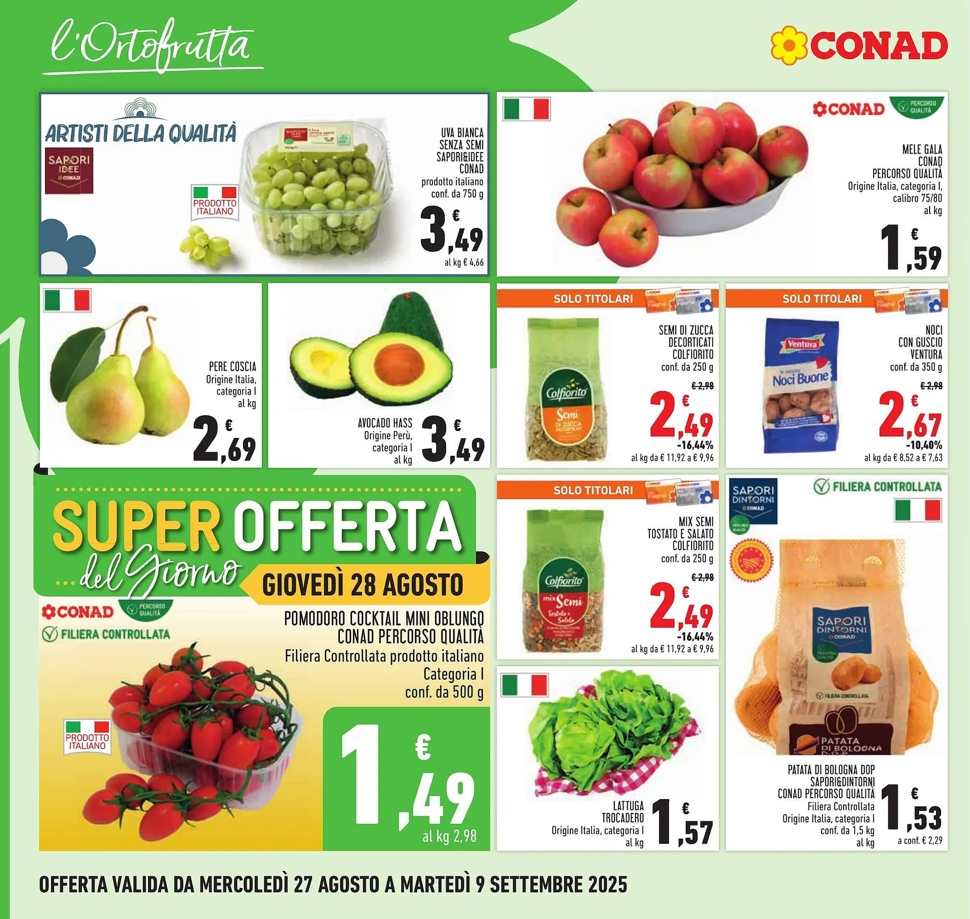 Volantino Conad da 27 agosto a 9 settembre di 2025 - Pagina del volantino 8