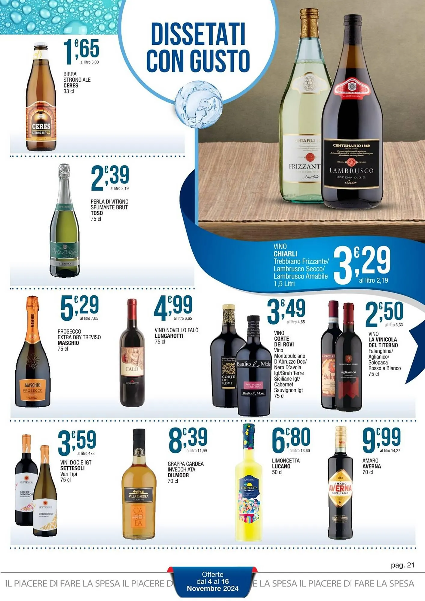 Volantino Maxi Sidis da 4 novembre a 16 novembre di 2024 - Pagina del volantino 21