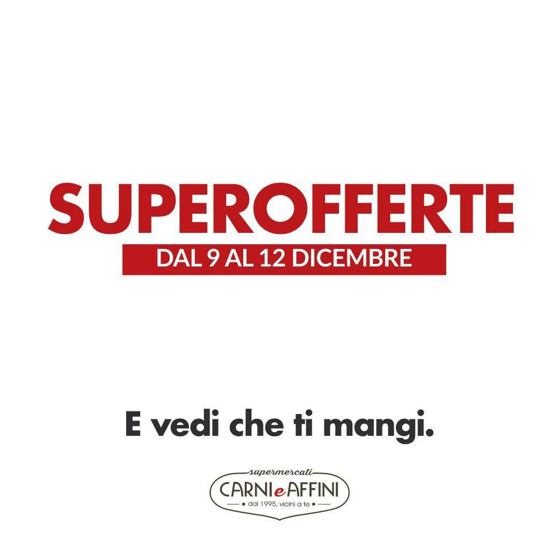 Volantino Carni e Affini Supermercati - 1
