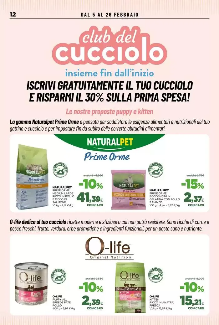 Il mese del cuore da 5 febbraio a 26 febbraio di 2025 - Pagina del volantino 12