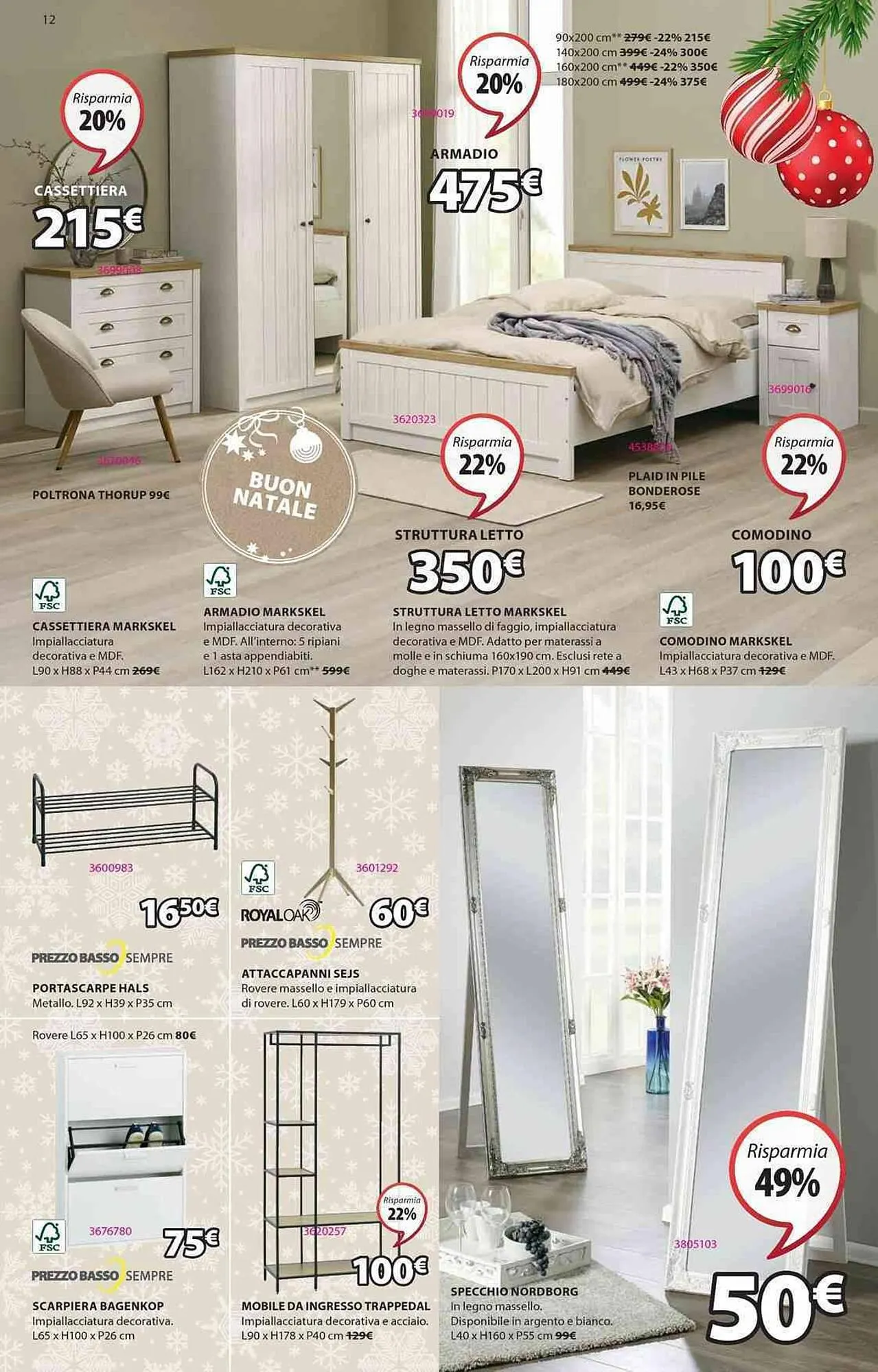 Volantino JYSK da 27 novembre a 4 gennaio di 2024 - Pagina del volantino 12