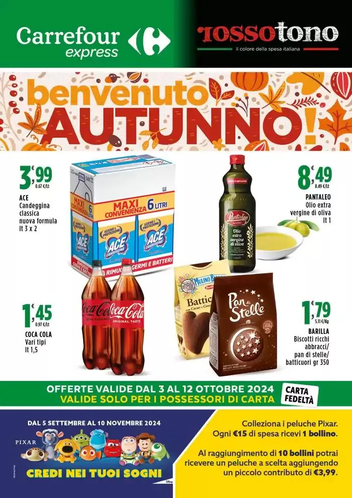 Benvenuto autunno! da 3 ottobre a 12 ottobre di 2024 - Pagina del volantino 1