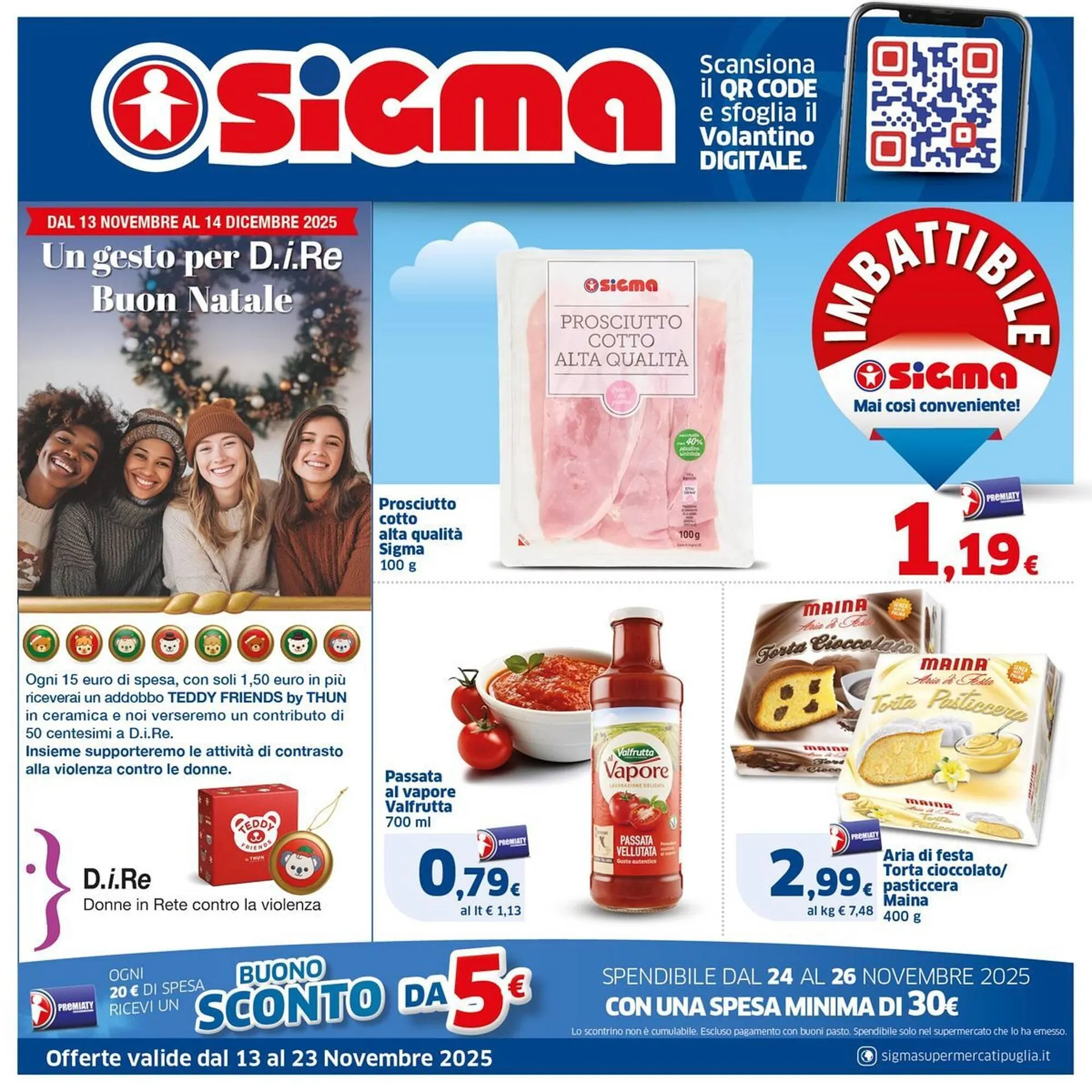 Volantino Sigma da 13 novembre a 23 novembre di 2025 - Pagina del volantino 1