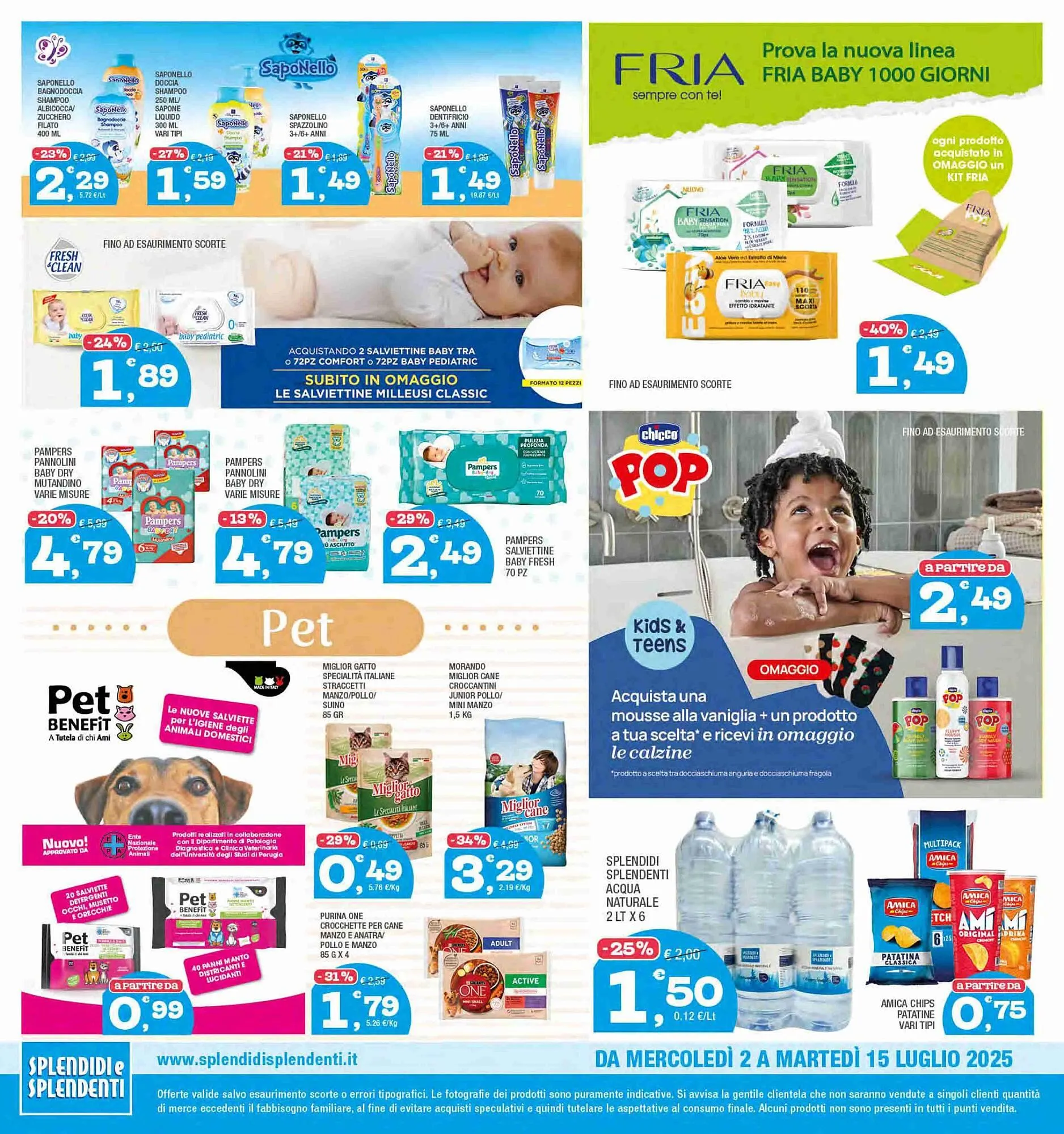 Volantino Splendidi e Splendenti da 2 luglio a 15 luglio di 2025 - Pagina del volantino 12