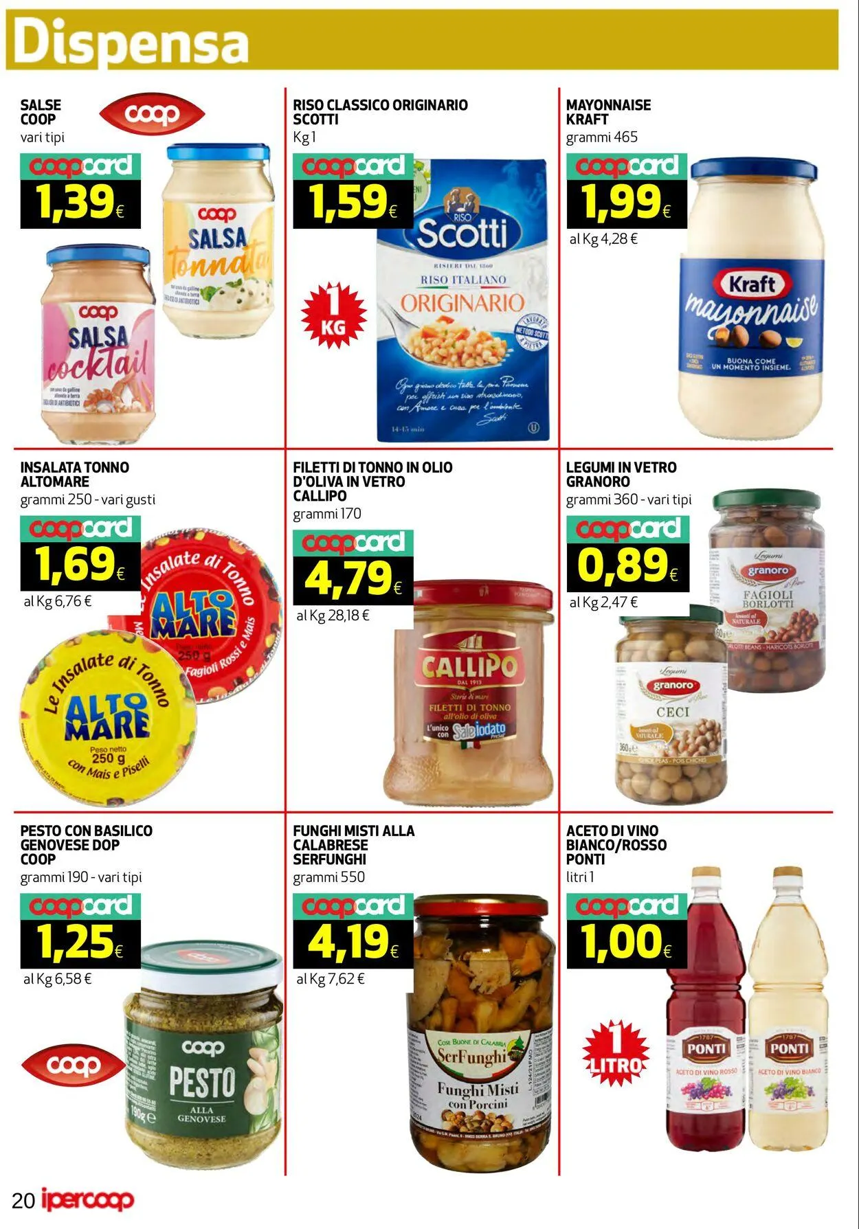 Coop Volantino attuale da 4 giugno a 12 giugno di 2025 - Pagina del volantino 20